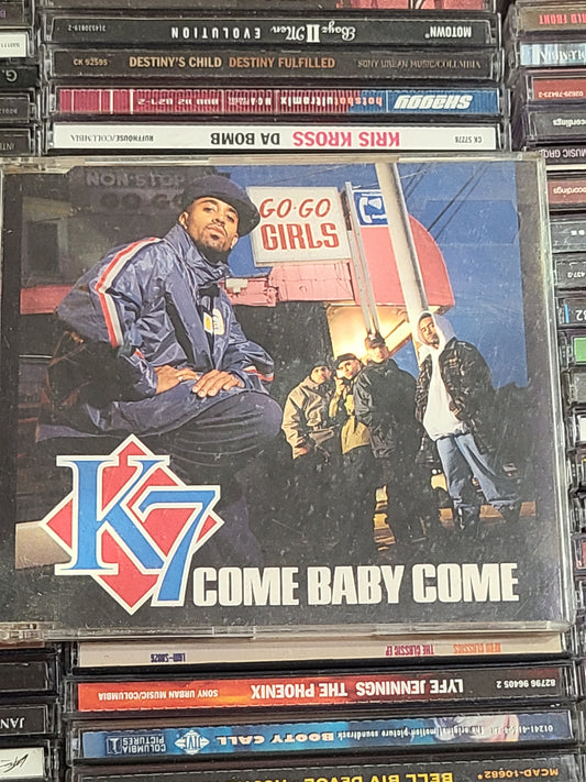 K7 Come Baby Come CD Single Import 4 Track