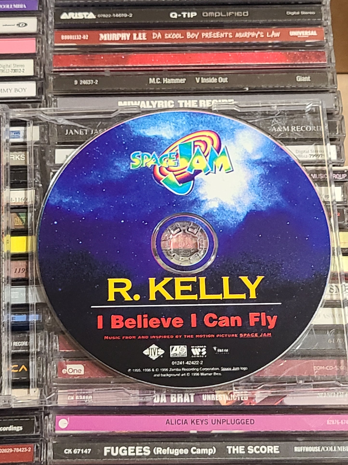 R Kelly I Believe I Can Fly Space Jam Single CD