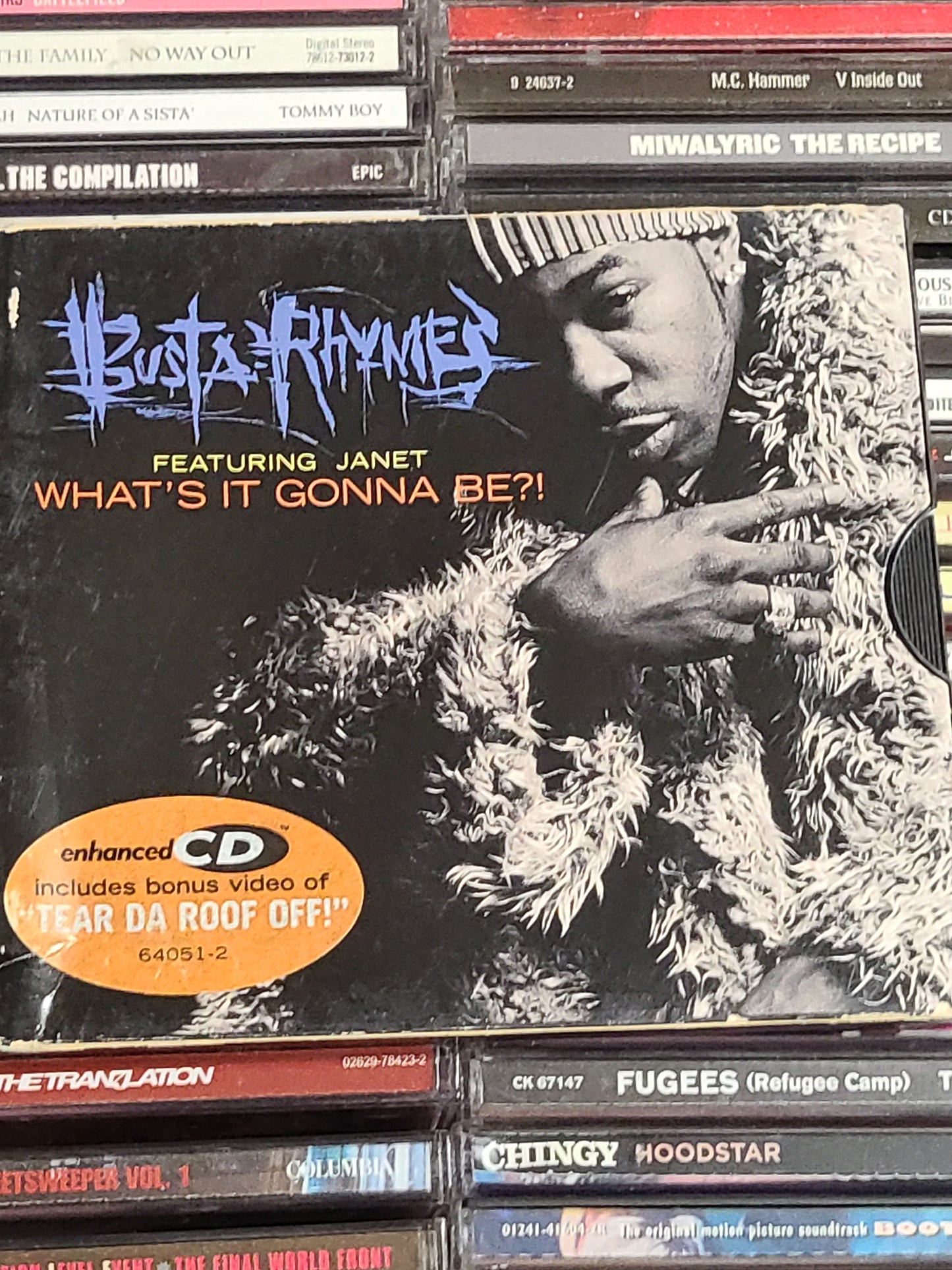 Busta Rhymes Ft Janet What's It Gonna Be? / Tear Da Roof Off CD Single