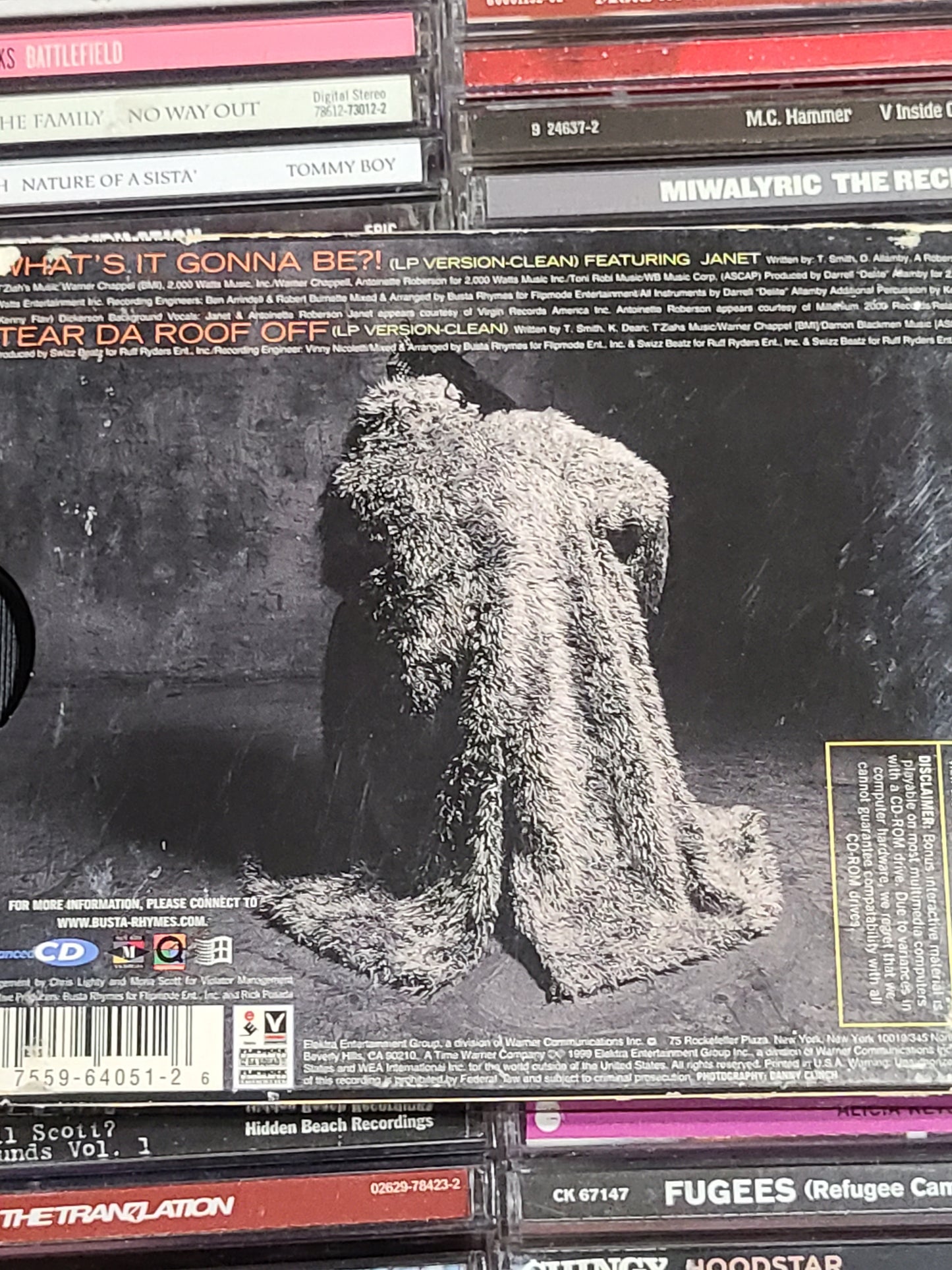 Busta Rhymes Ft Janet What's It Gonna Be? / Tear Da Roof Off CD Single