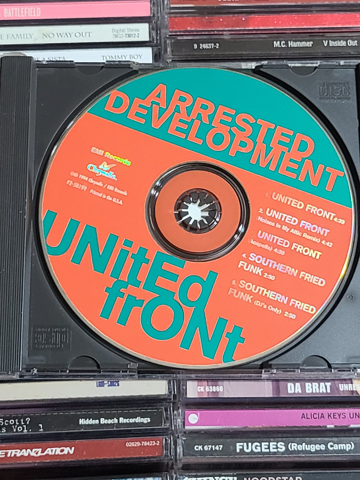 Arrested Development United Front CD Single