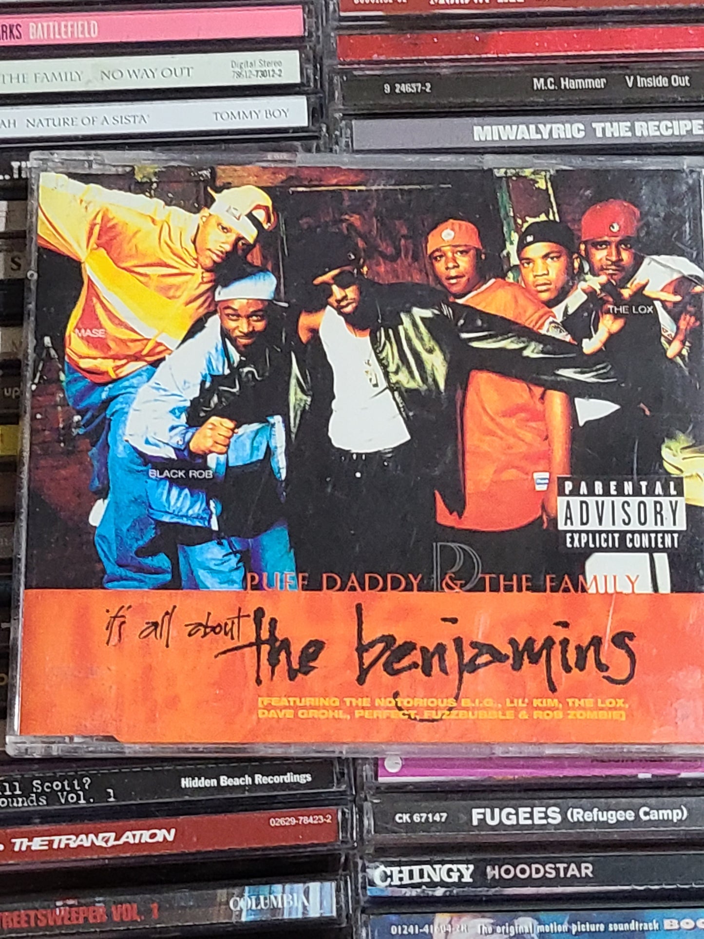 Puff Daddy It's All About The Benjamins CD Lox Rob Zombie Lil Kim Notorious BIG