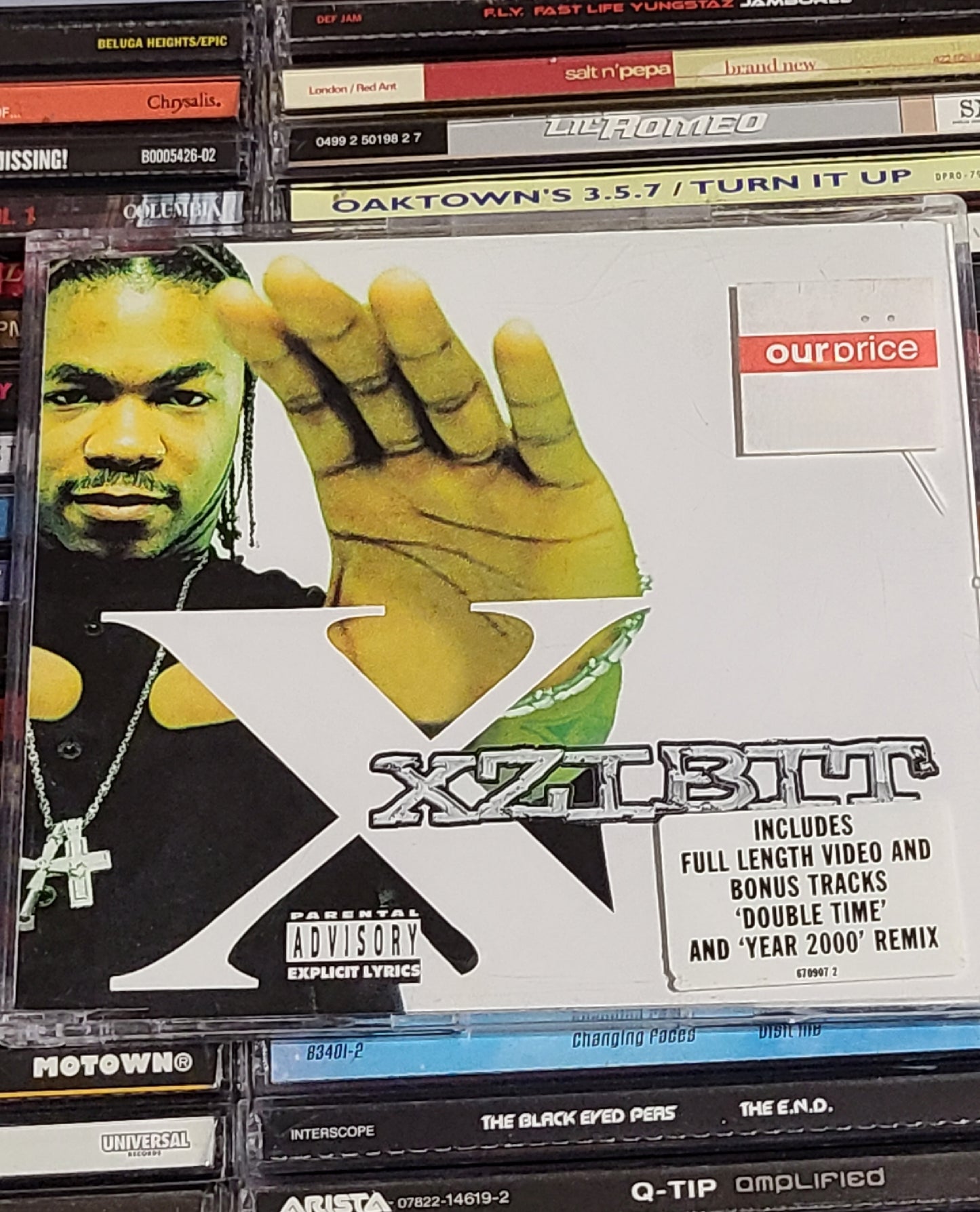 Xzibit X CD Single Double Time Korn Jonathan Davis Import Rare HTF OOP