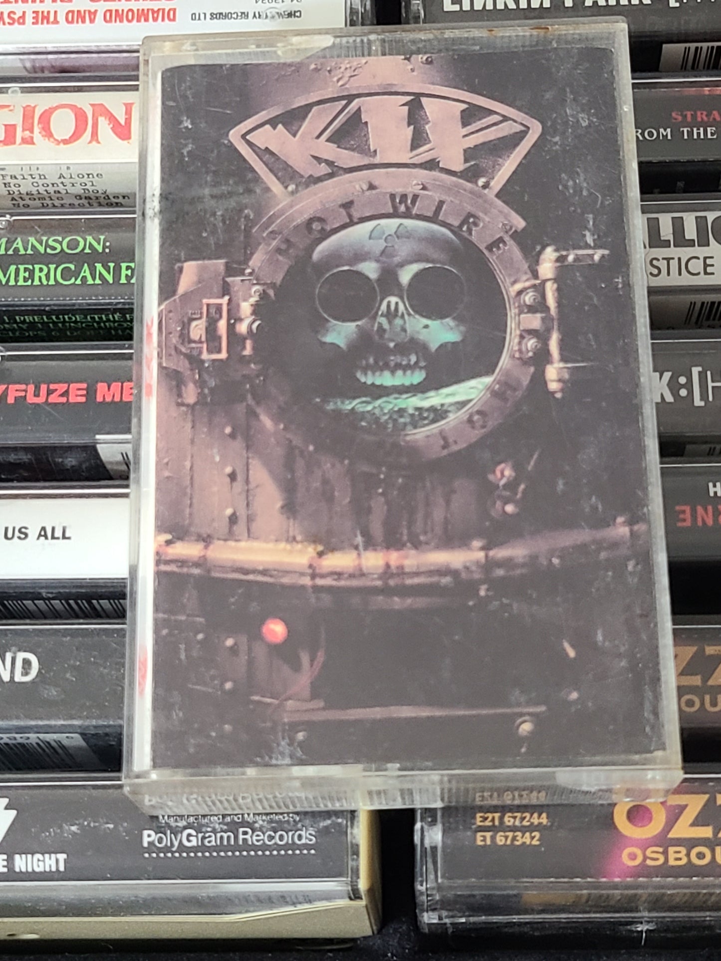 Kix Hot Wire Cassette Tape Metal
