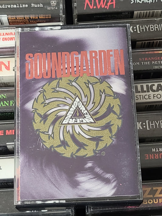 Soundgarden Badmotorfinger Cassette Grunge Rock Chris Cornell