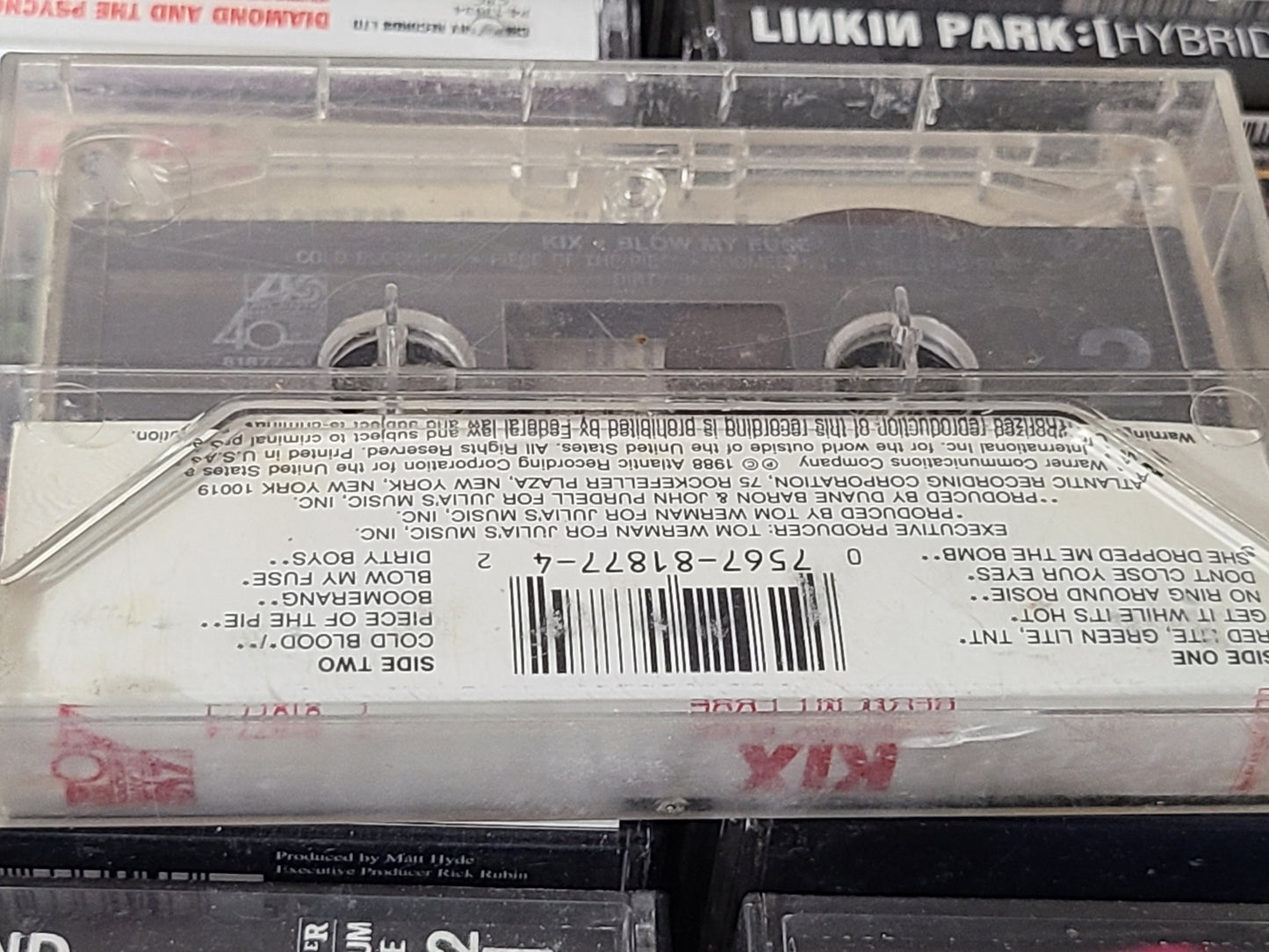 Kix Blow My Fuse Cassette