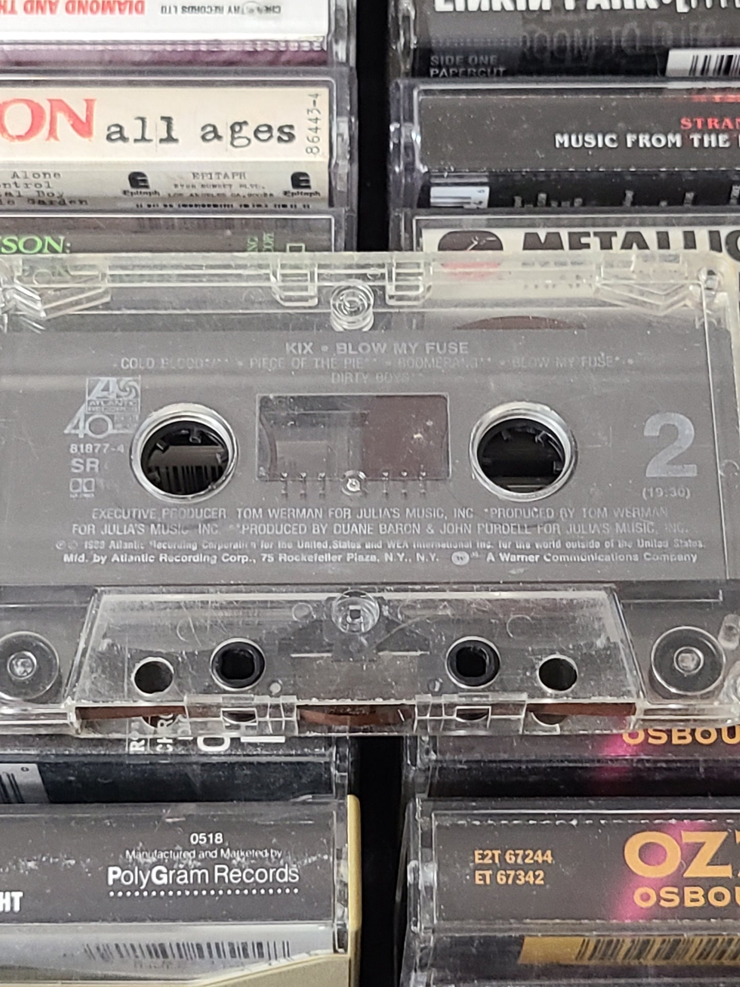 Kix Blow My Fuse Cassette