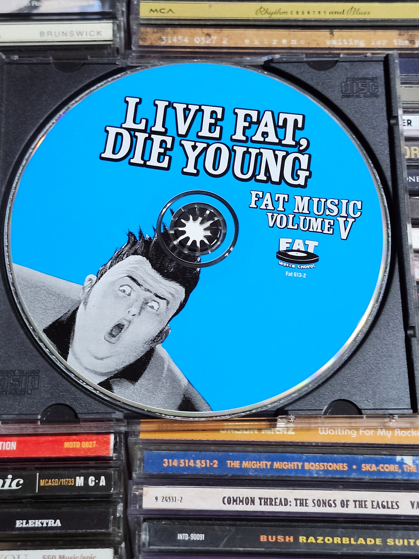 Fat Music Volume V Live Fat, Die Young Fat Wreck Chords CD