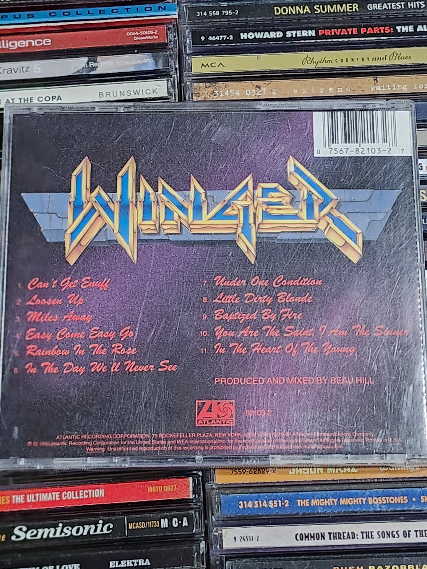 Winger II In The Heart of the Young CD