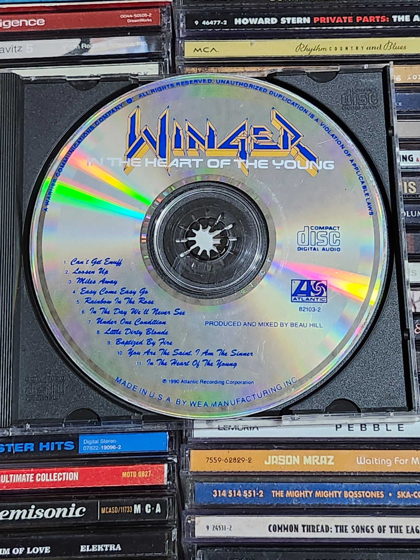 Winger II In The Heart of the Young CD