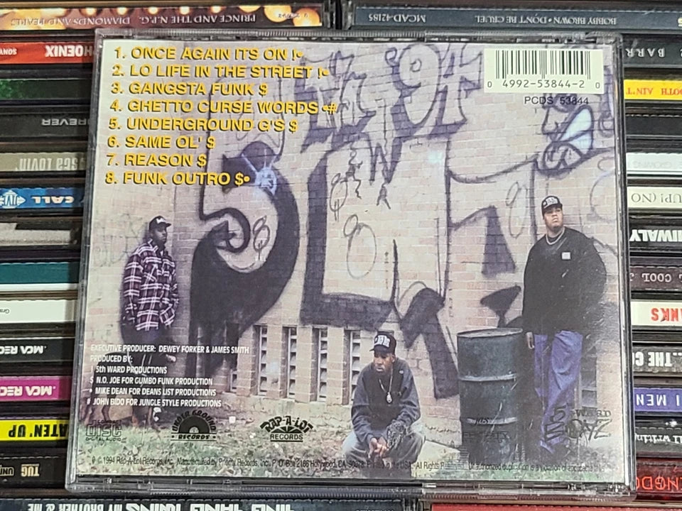 5th Ward Boyz - Gangsta Funk CD