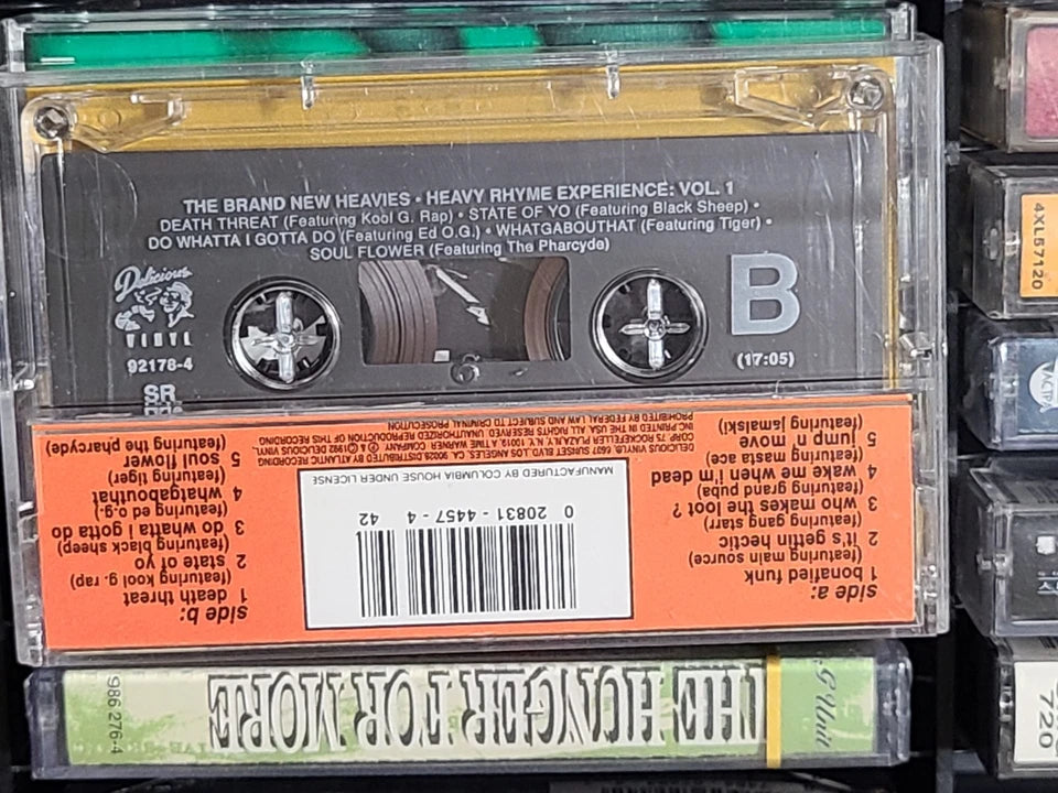 The Brand New Heavies Heavy Rhyme Experience: Vol. 1 Cassette