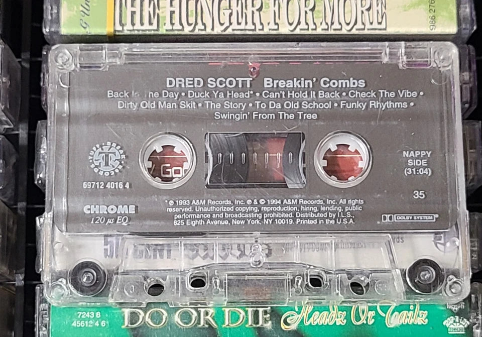 Dred Scott Breakin' Combs Cassette Rare HTF OOP