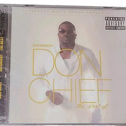 Don Chief Eatgreedy The Best of CD Mixtape Rare HTF OOP Rap Hip-Hop