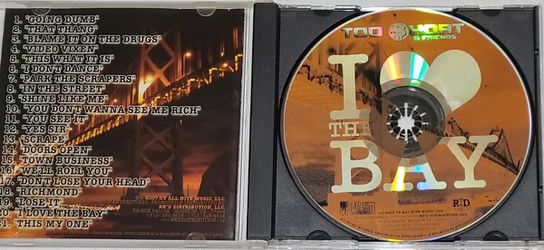 Too $hort & Friends I Love The Bay CD Rare HTF OOP E-40 Mac Dre Yukmouth Rap