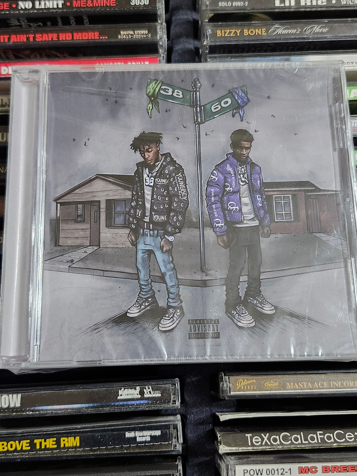 Quando Rondo x Youngboy Never Broke Again - 3860 CD Mixtape New