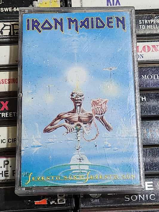 Iron Maiden Seventh Son Of A Seventh Son Cassette Tape
