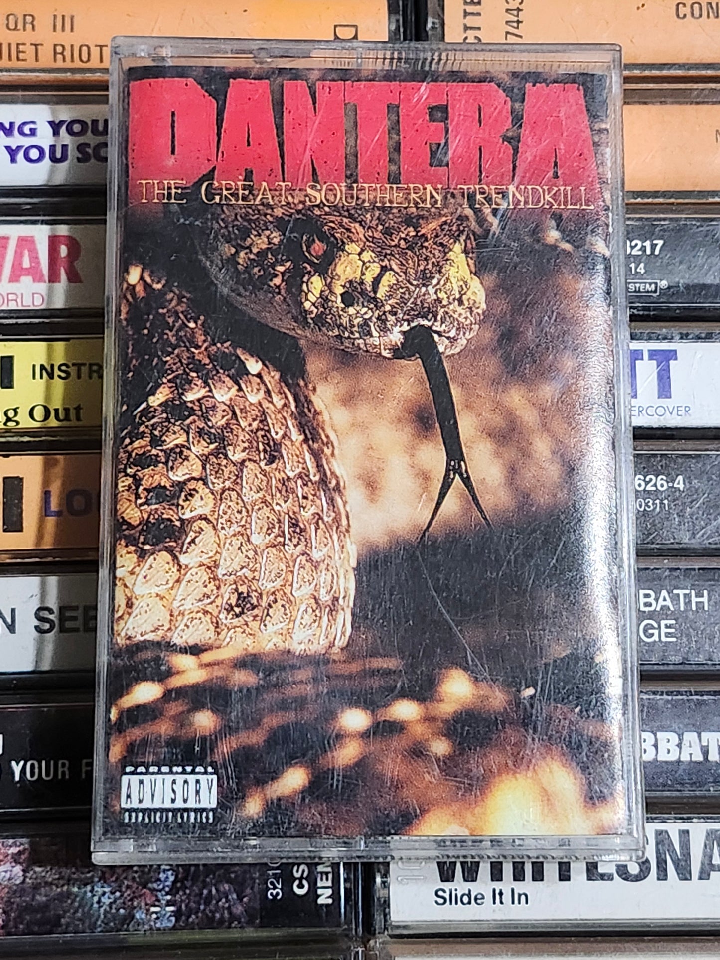 Pantera the Great Southern Trendkill Cassette Tape