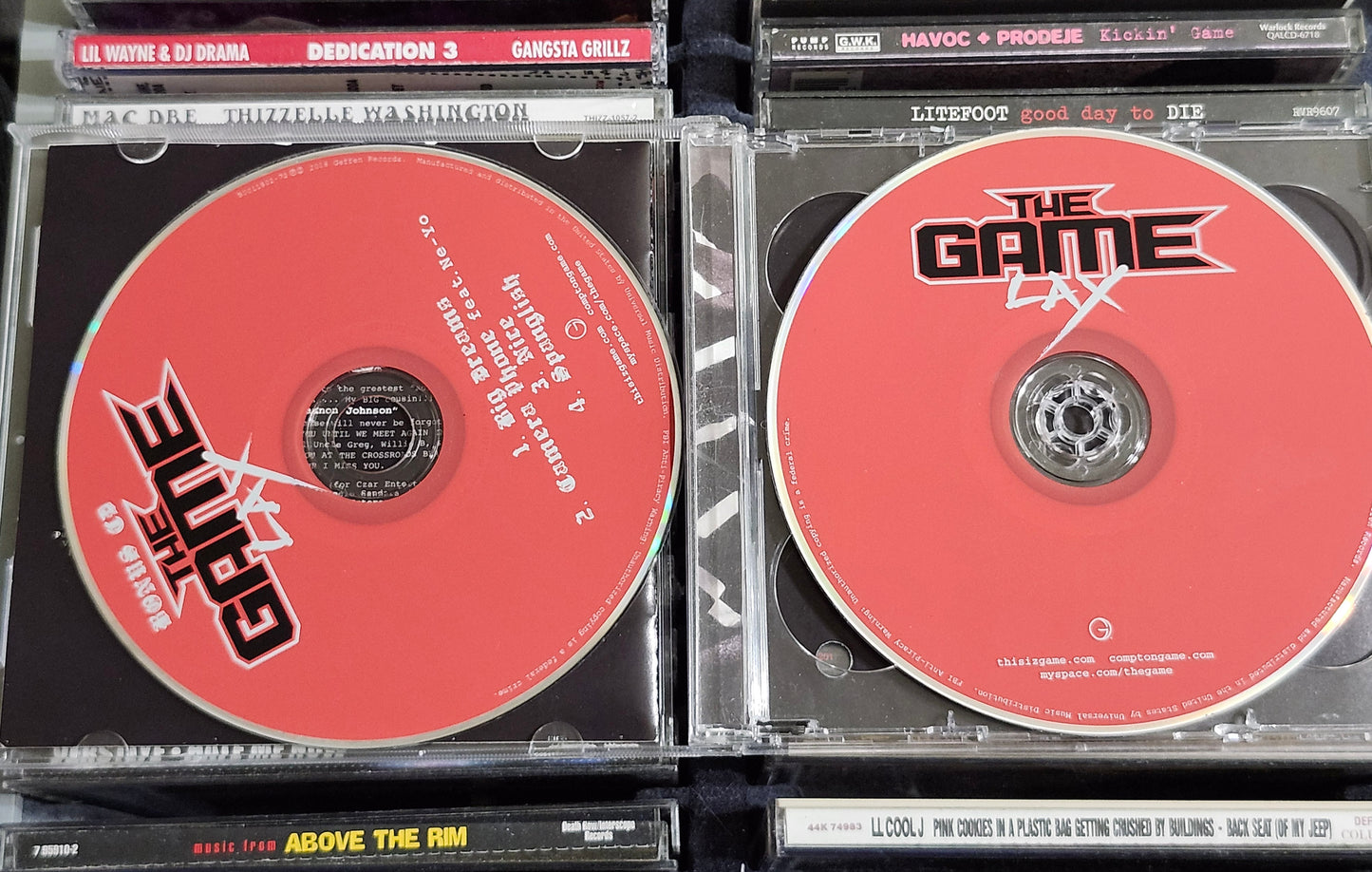 The Game LAX Deluxe Edition CD 2 Disc Bonus