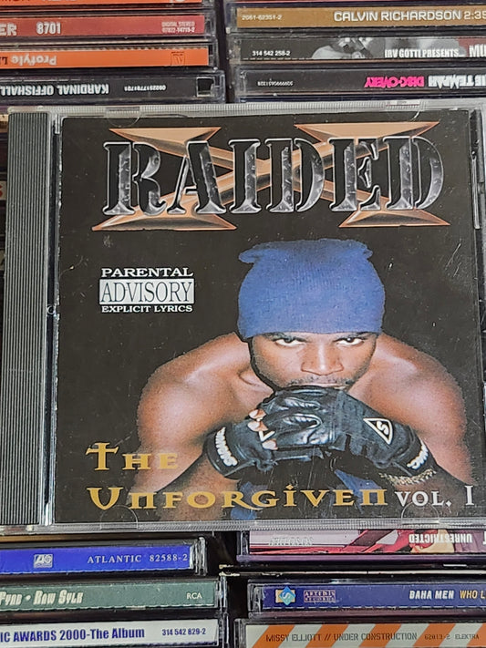 X-Raided The Unforgiven Vol. 1 CD Sacramento Rap Dott Dogg Rare OOP Black Market