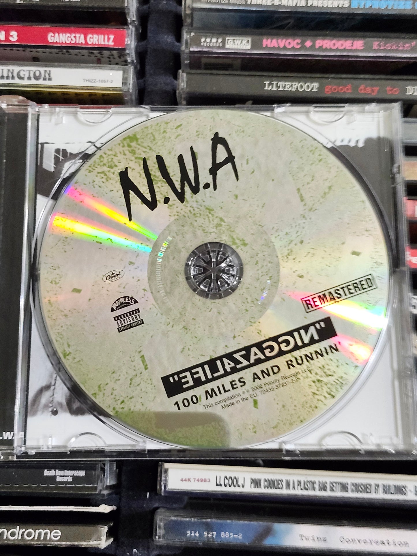 NWA Efil4Zaggin CD N.W.A.