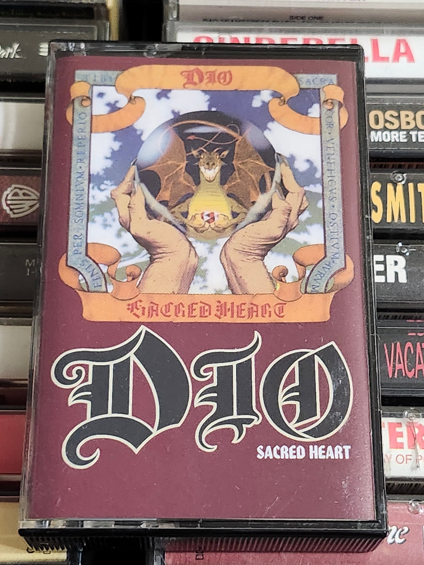 Dio - Sacred Heart Cassette Cassette Tape