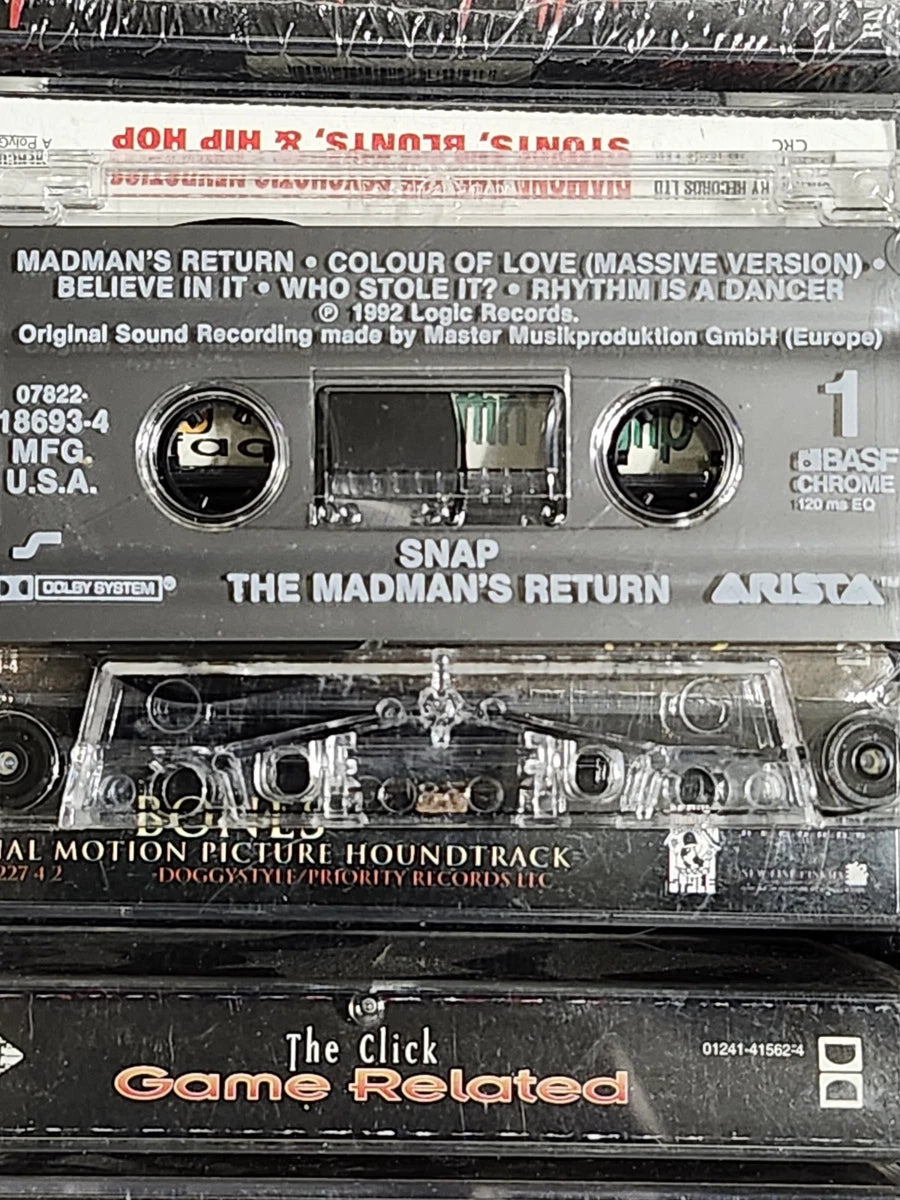Snap! - The Madman’s Return Cassette Tape
