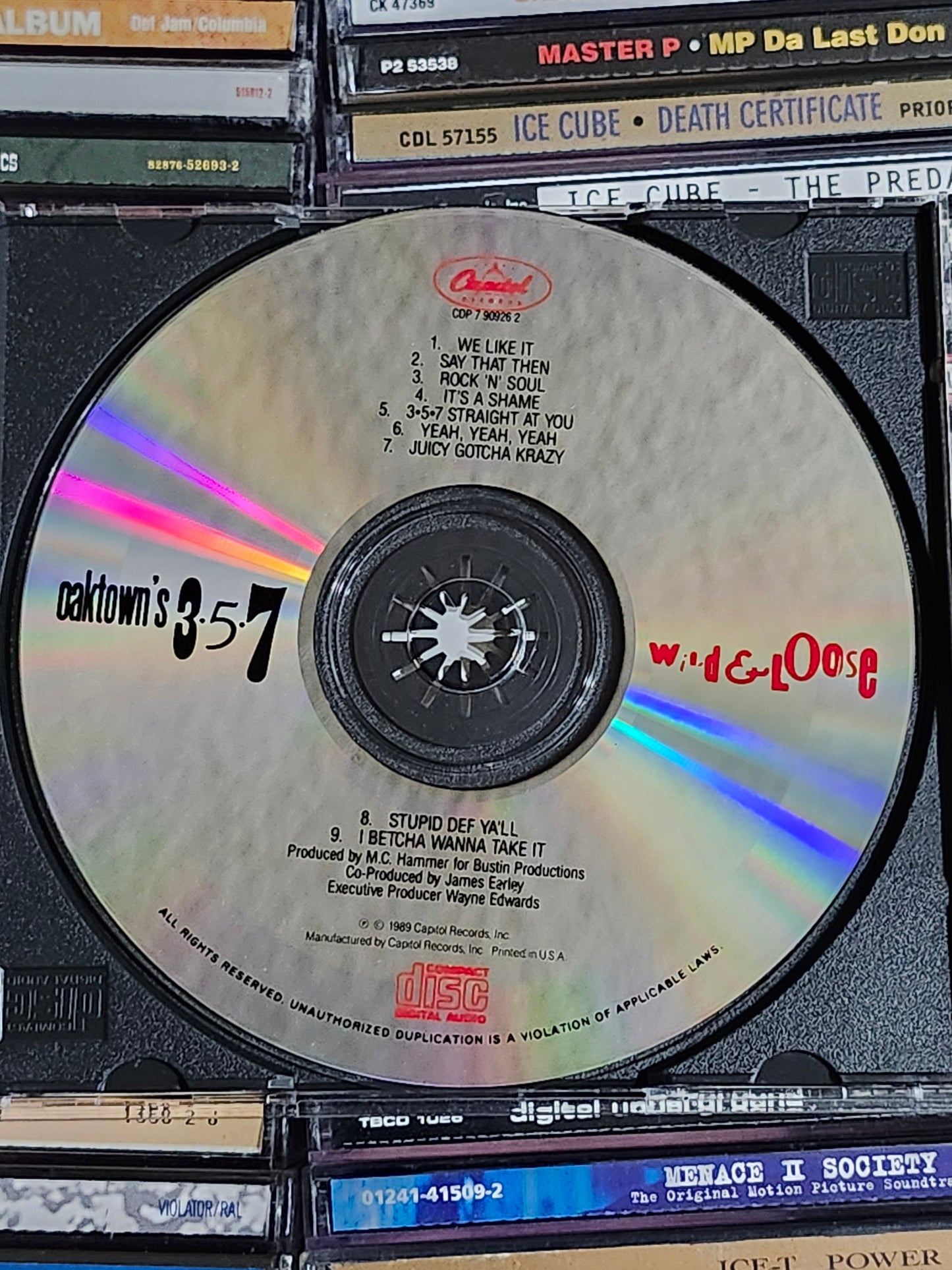 Oaktown's 357 - Wild & Loose CDMC Hammer