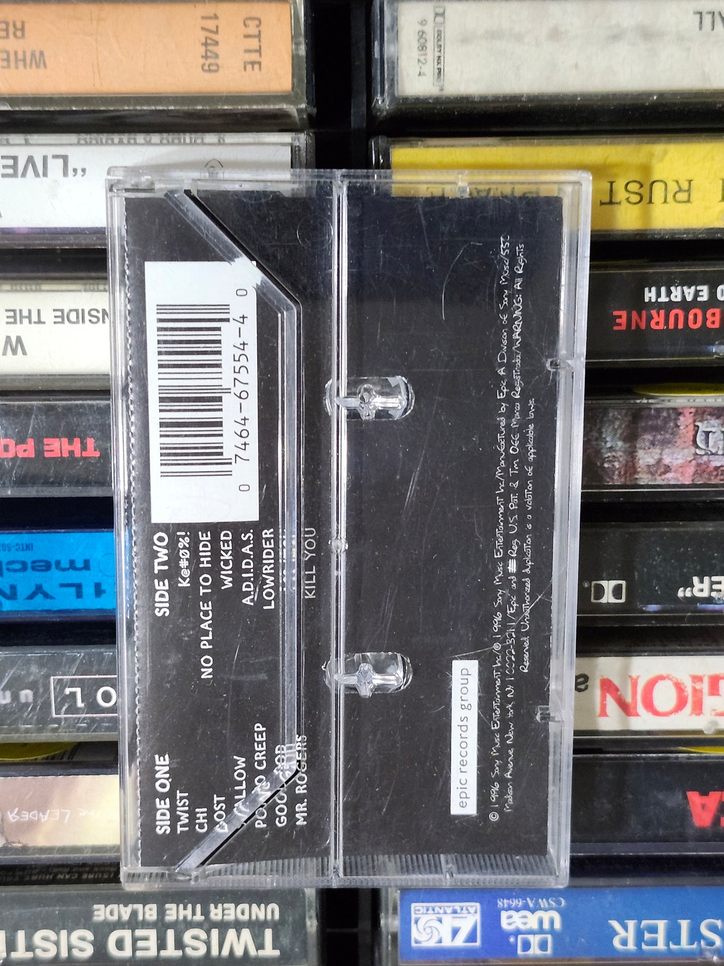 Korn Life Is Peachy Cassette Tape Nu Metal Rare OOP HTF