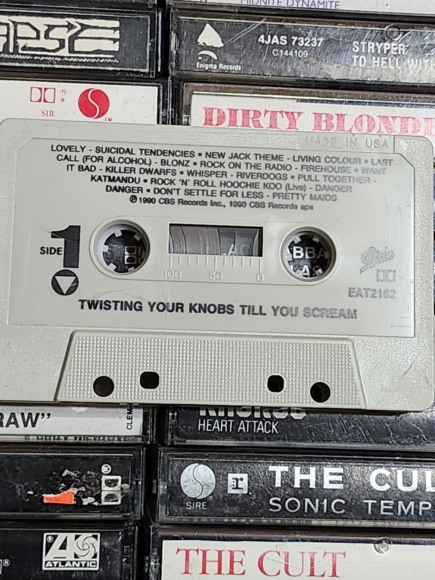Twisting Your Knobs Till You Scream Cassette Social Distortion Promo Rock Metal
