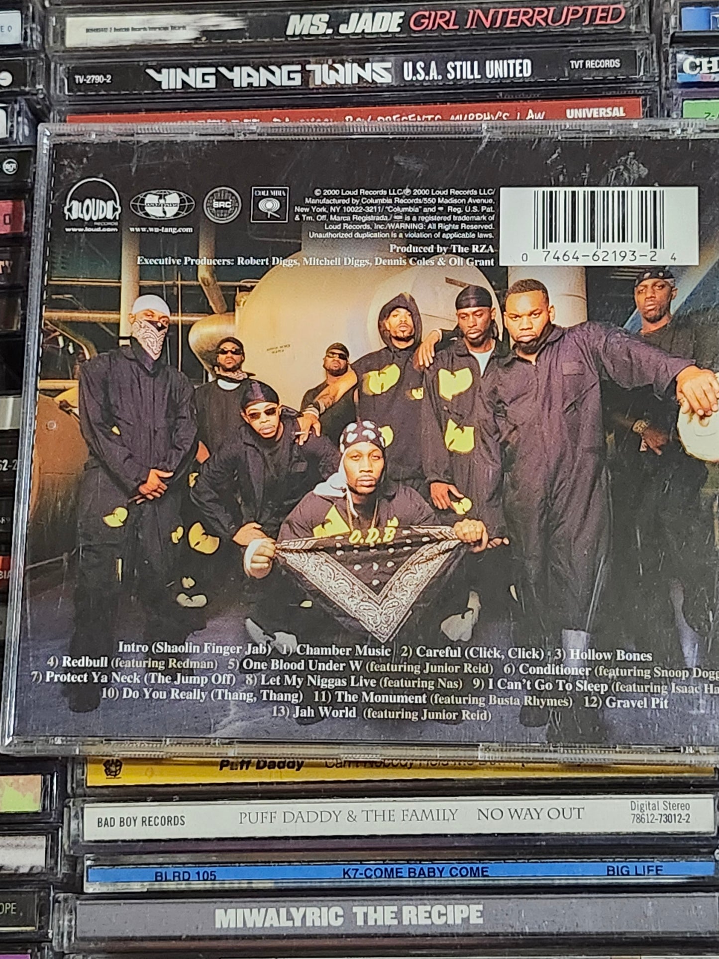 Wu-Tang Clan: The W CD Redman Nas Snoop Dogg Isaac Hayes