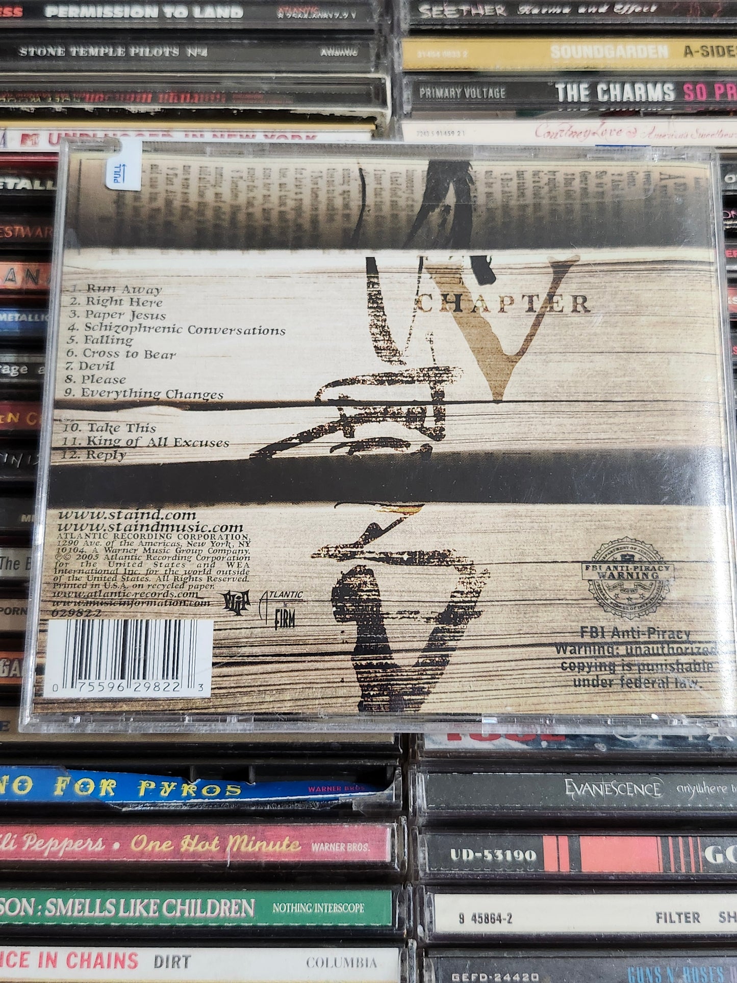 Staind Chapter V CD