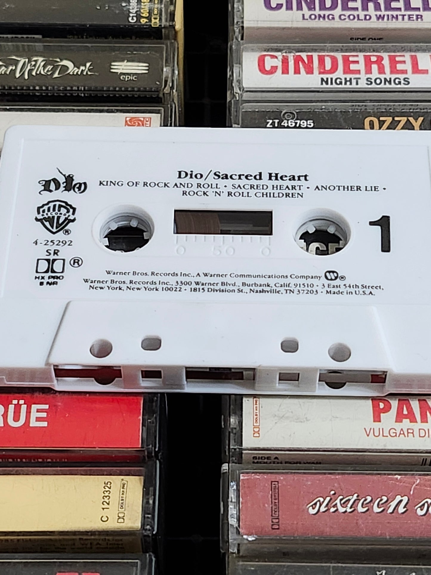Dio - Sacred Heart Cassette Cassette Tape