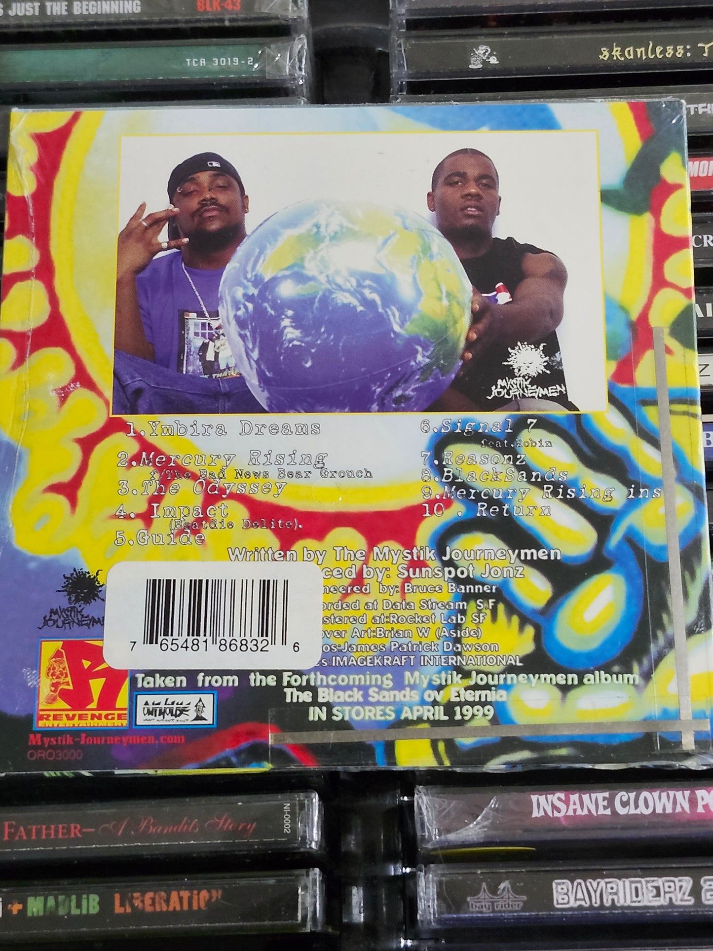Mystik Journeyman Mercury Rising CD Sunspot Jonz Luckyiam Living Legends Rare
