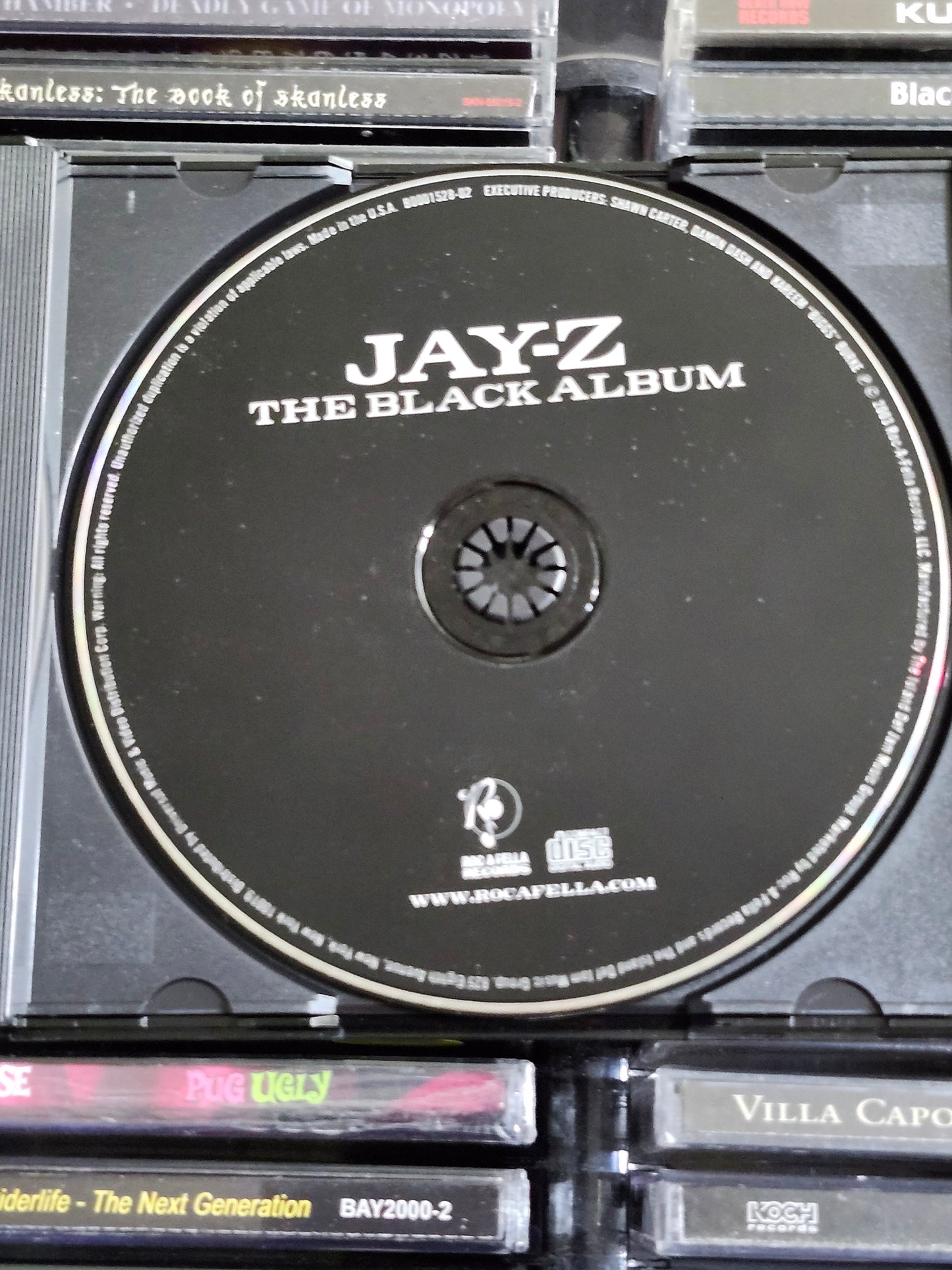 The Black Album All Black Edition Jay-Z CD HTF OOP Rare Limited Rap Hip-Hop