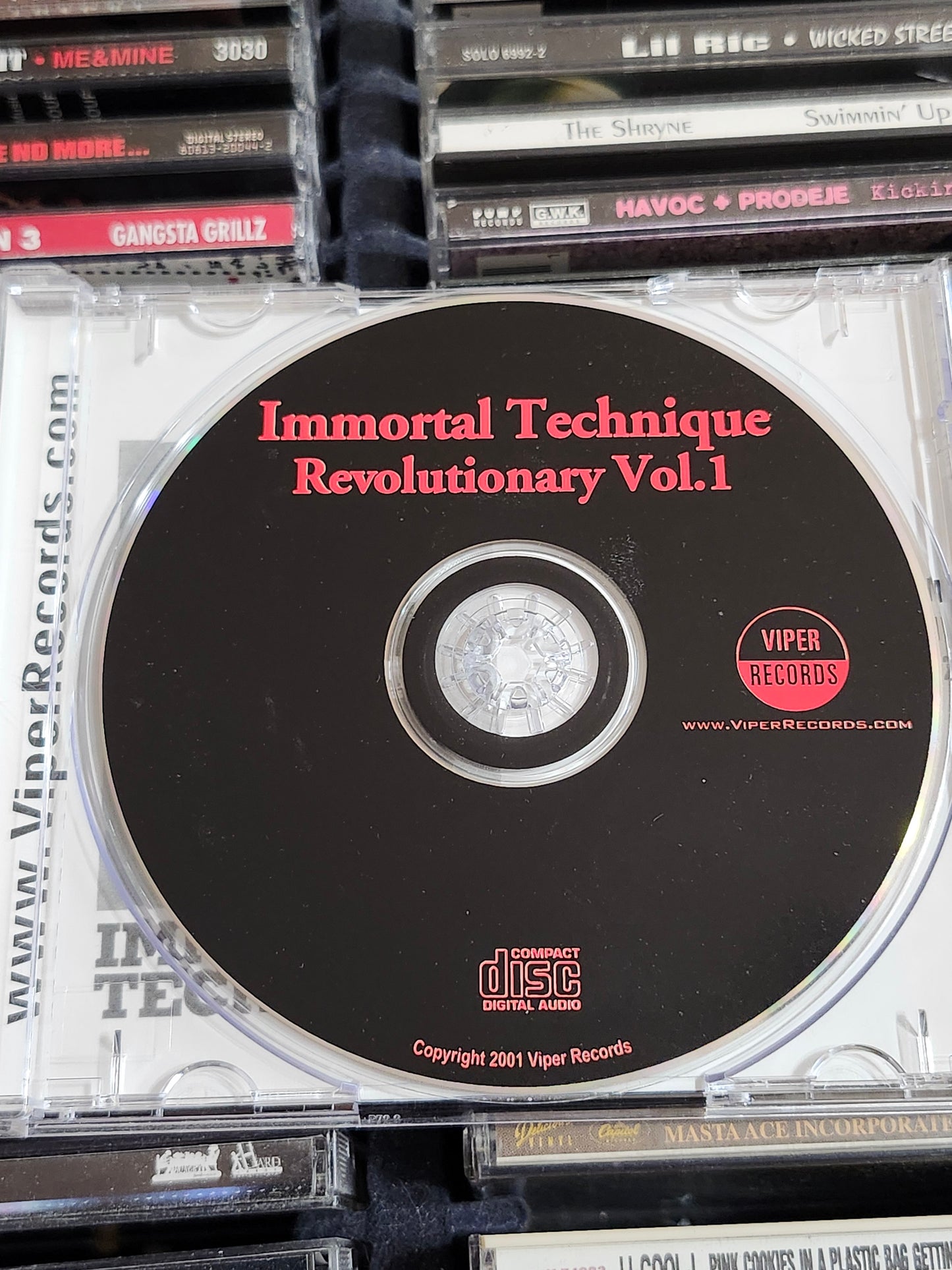 Immortal Technique - Revolutionary Vol. 1 CD Rare HTF OOP