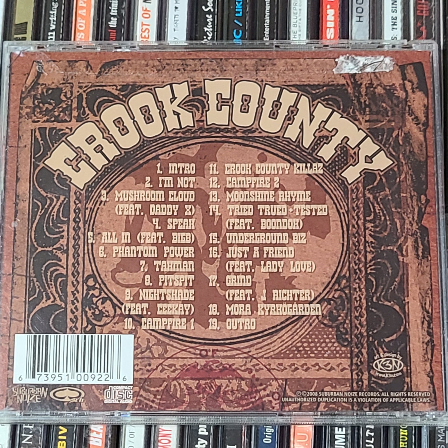 The Dirtball Crook County CD Suburban Noize ICP