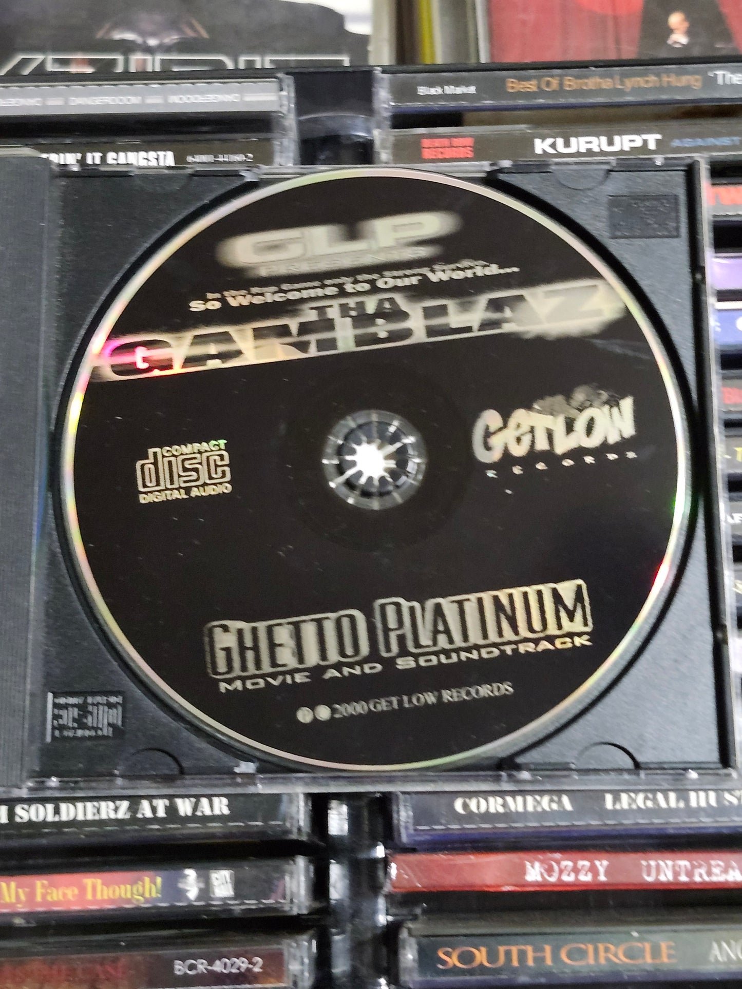 GLP Ghetto Platinum The Gamblaz Soundtrack C-Bo Yukmouth Outlawz Rare HTF OOP