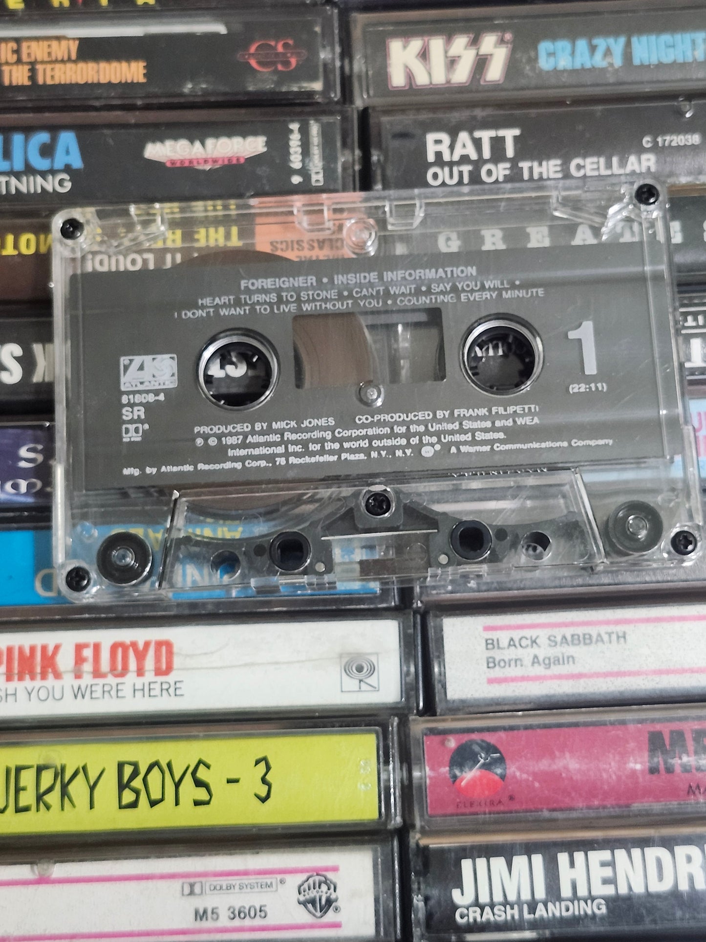 Foreigner Inside Information Cassette