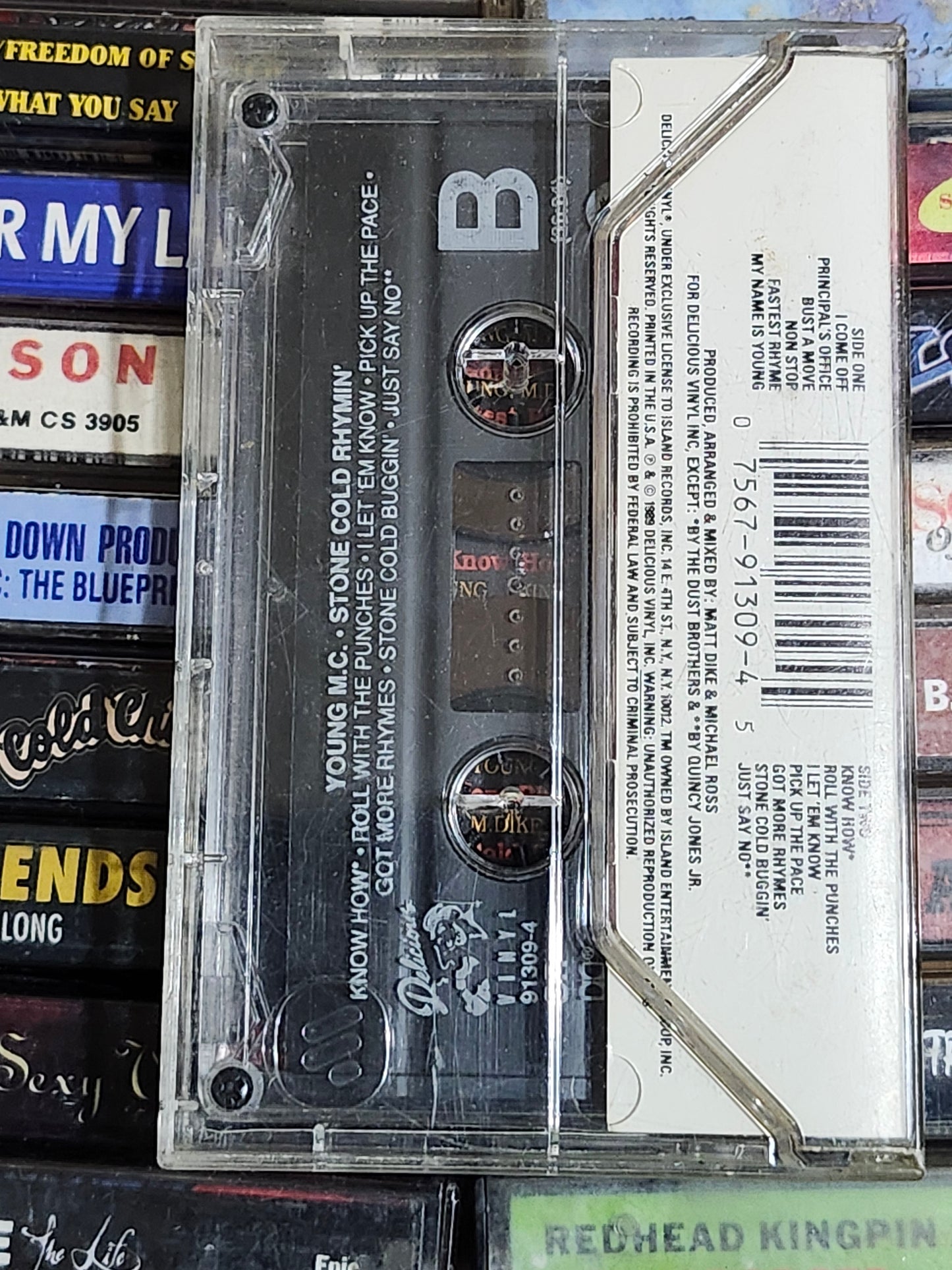 Young MC - Stone Cold Rhymin Cassette Tape Rap