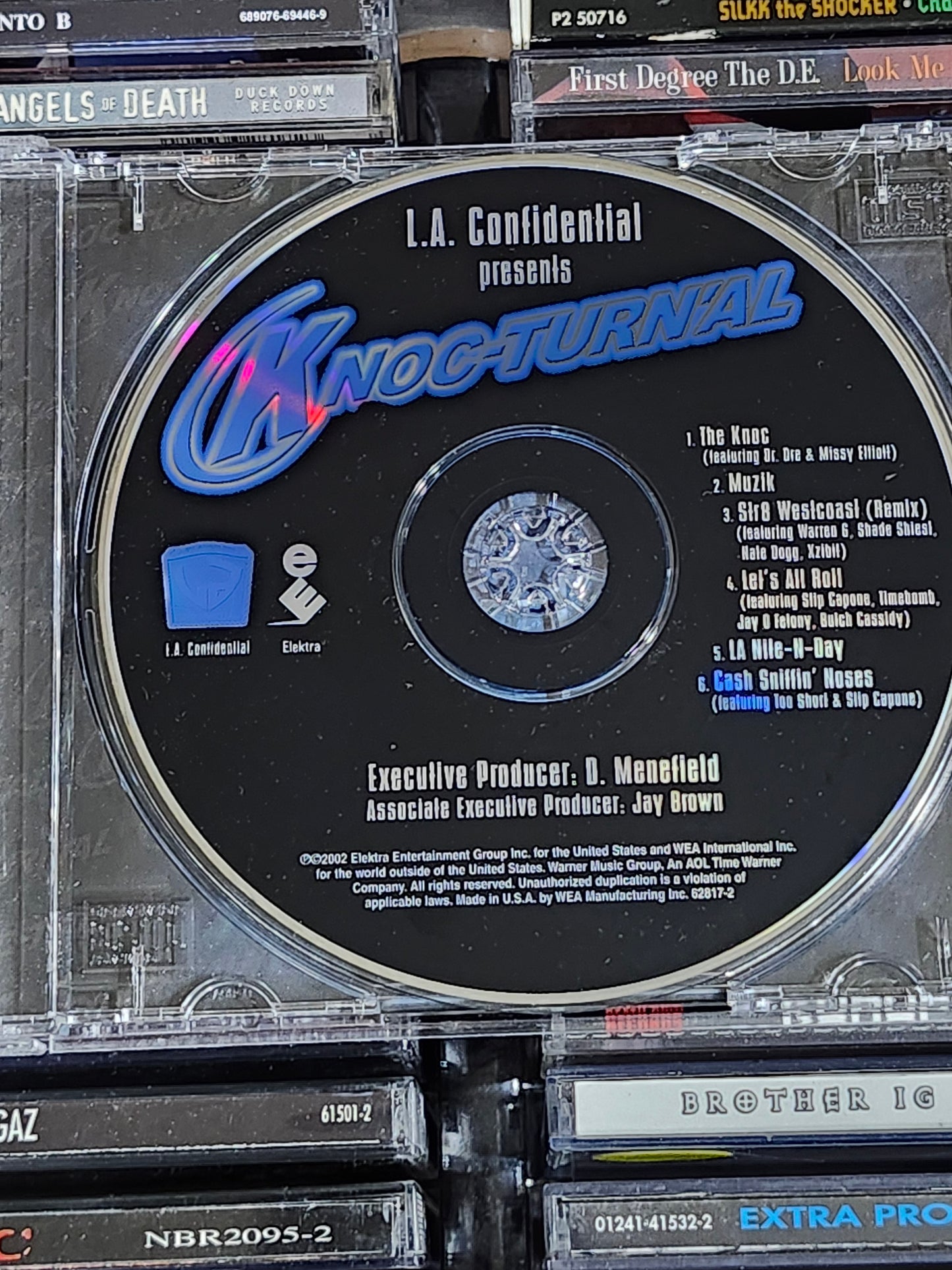 Knoc-Turn'al L.A. Confidential Presents CD Dr Dre Nate Dogg Xzibit Warren G