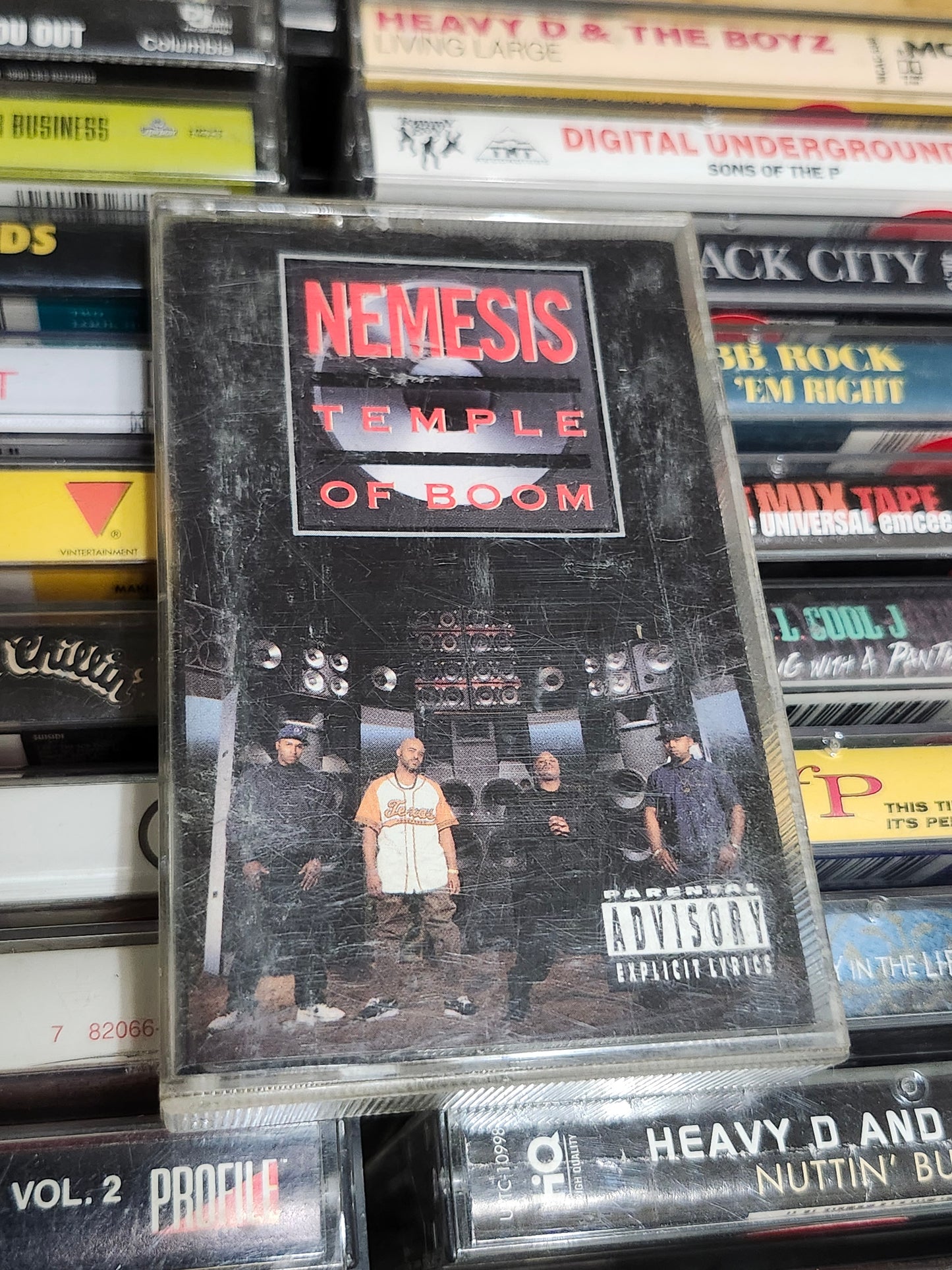 Nemesis Temple Of Boom Cassette Tape