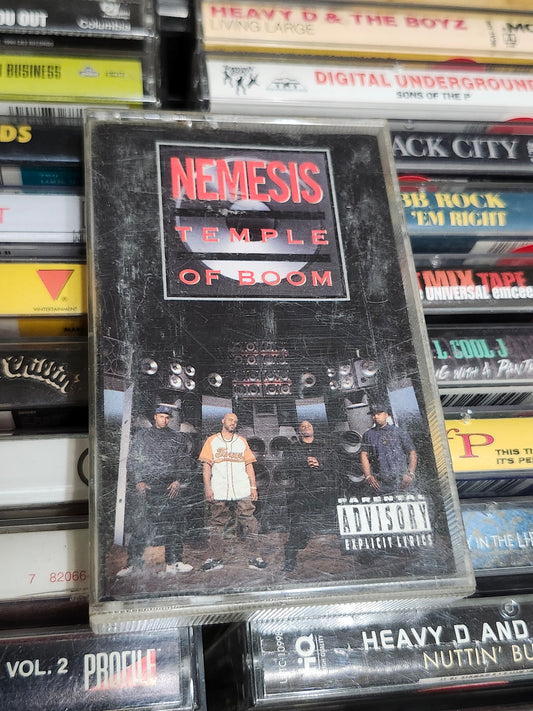 Nemesis Temple Of Boom Cassette Tape