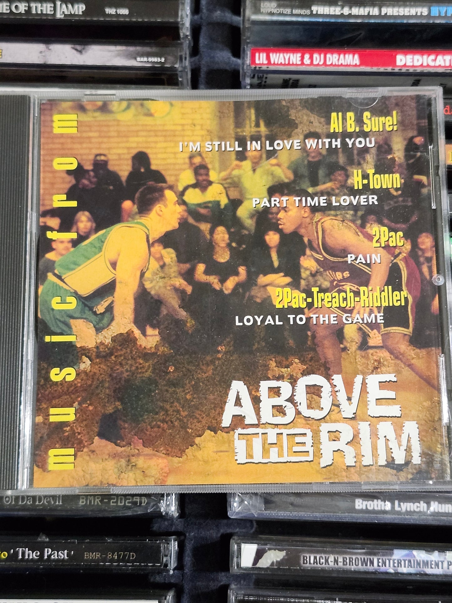 Music From Above The Rim CD Soundtrack H-Town Treach Al B Sure Rare HTF OOP