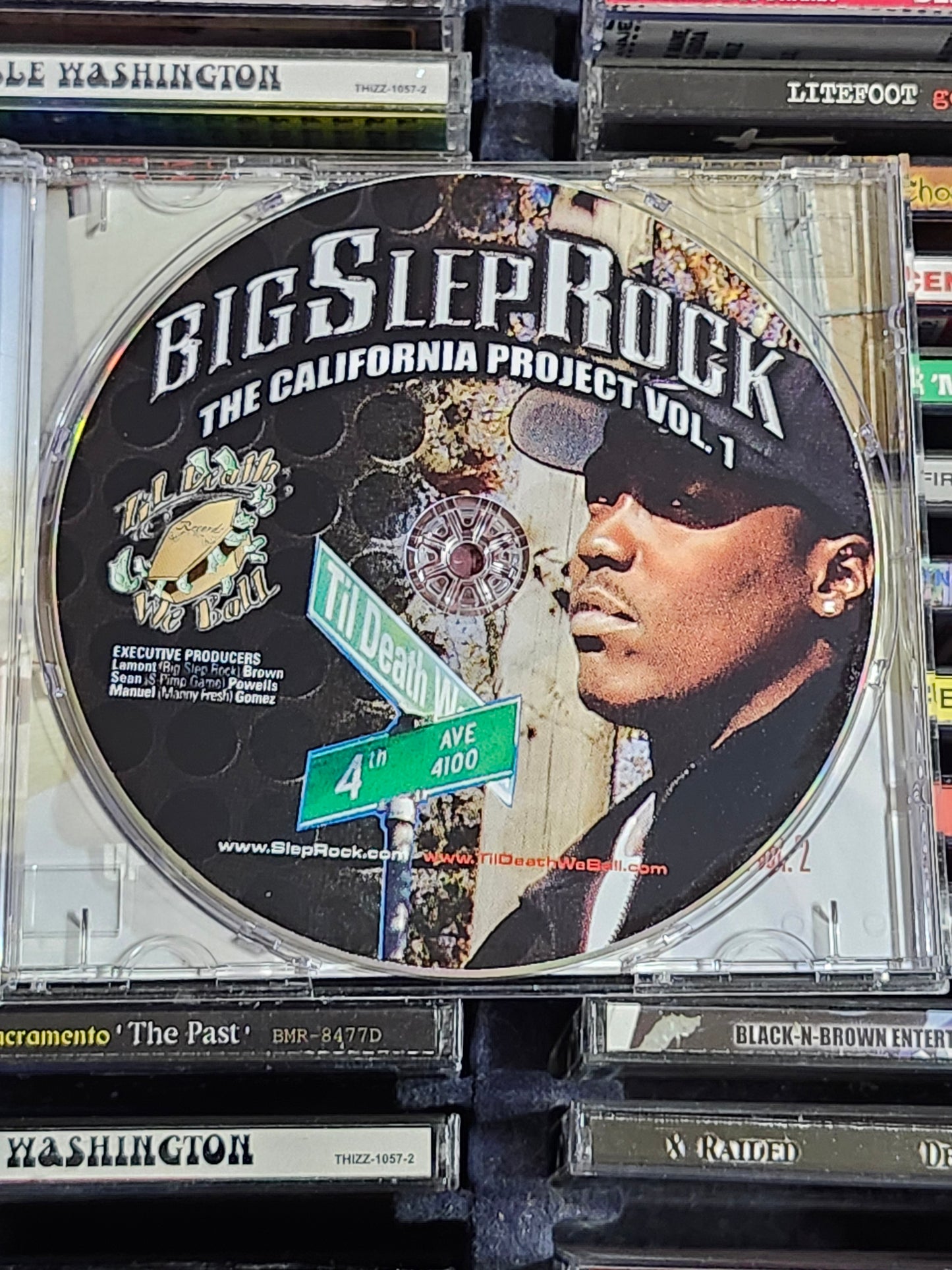 Big Slep Rock California Project CD Mac Dre Messy Marv Yukmouth Marvaless Rare