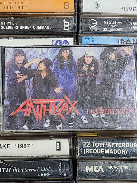 Anthrax - I'm the Man Cassette Tape Heavy Metal
