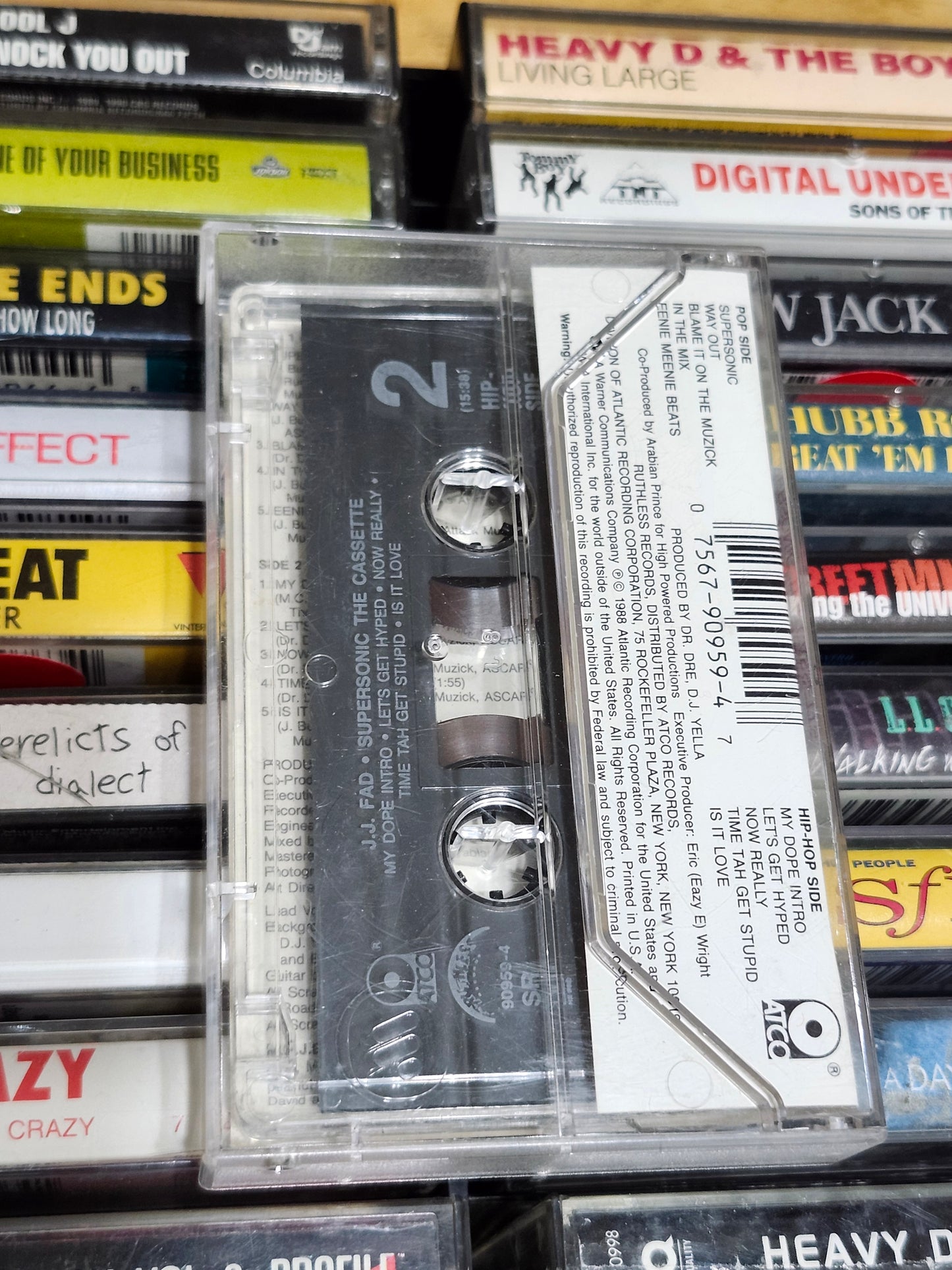 J.J. Fad Supersonic Cassette JJ