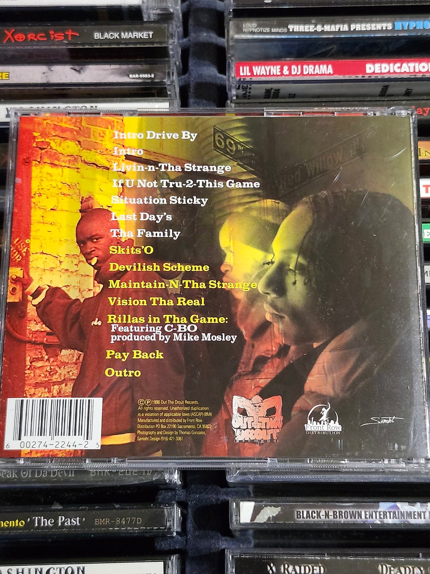 Marv Mitch & Lemay Livin In Tha Strange CD C-Bo Mike Mosley Sacramento Rare HTF