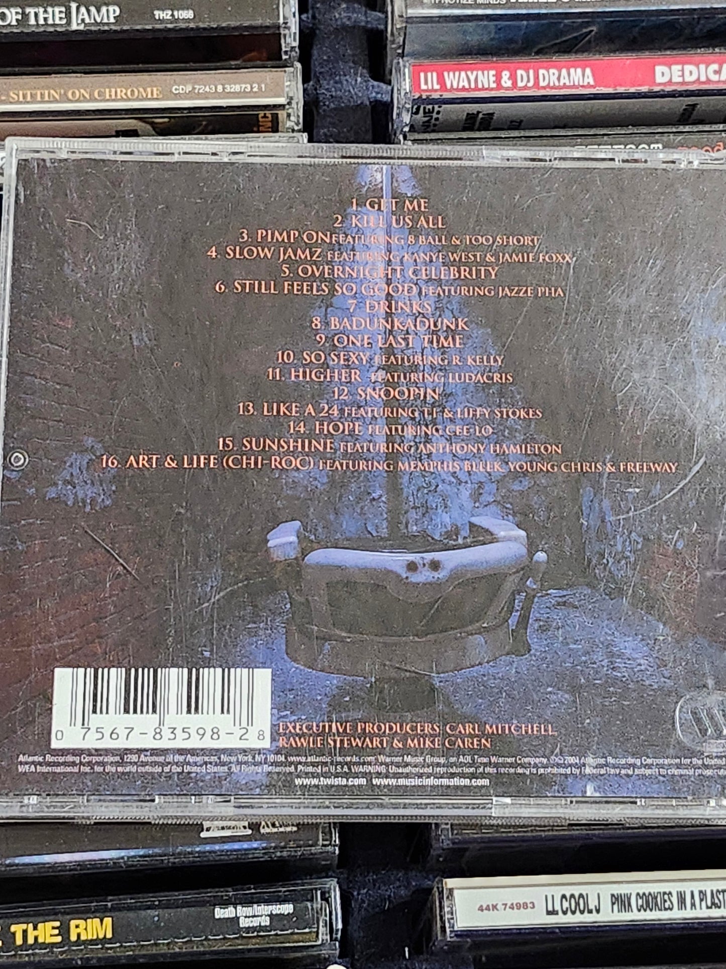 Twista Kamikaze CD Kanye Jamie Foxx