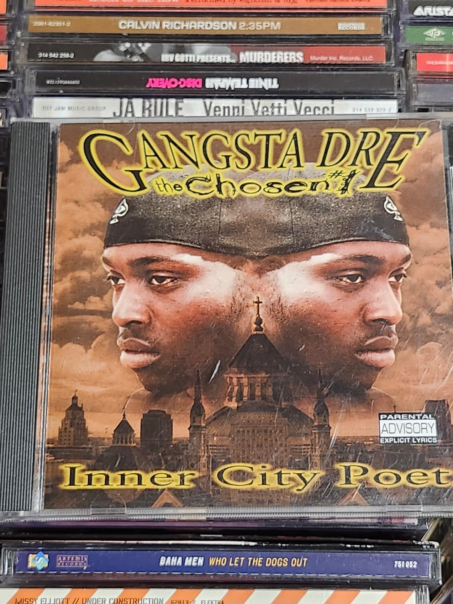 Gangsta Dre Inner City Poet CD Rare Sacramento CA Rap G-Funk HTF OOP Norcal